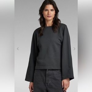 G Star adjustable sleeve sweatshirt XS